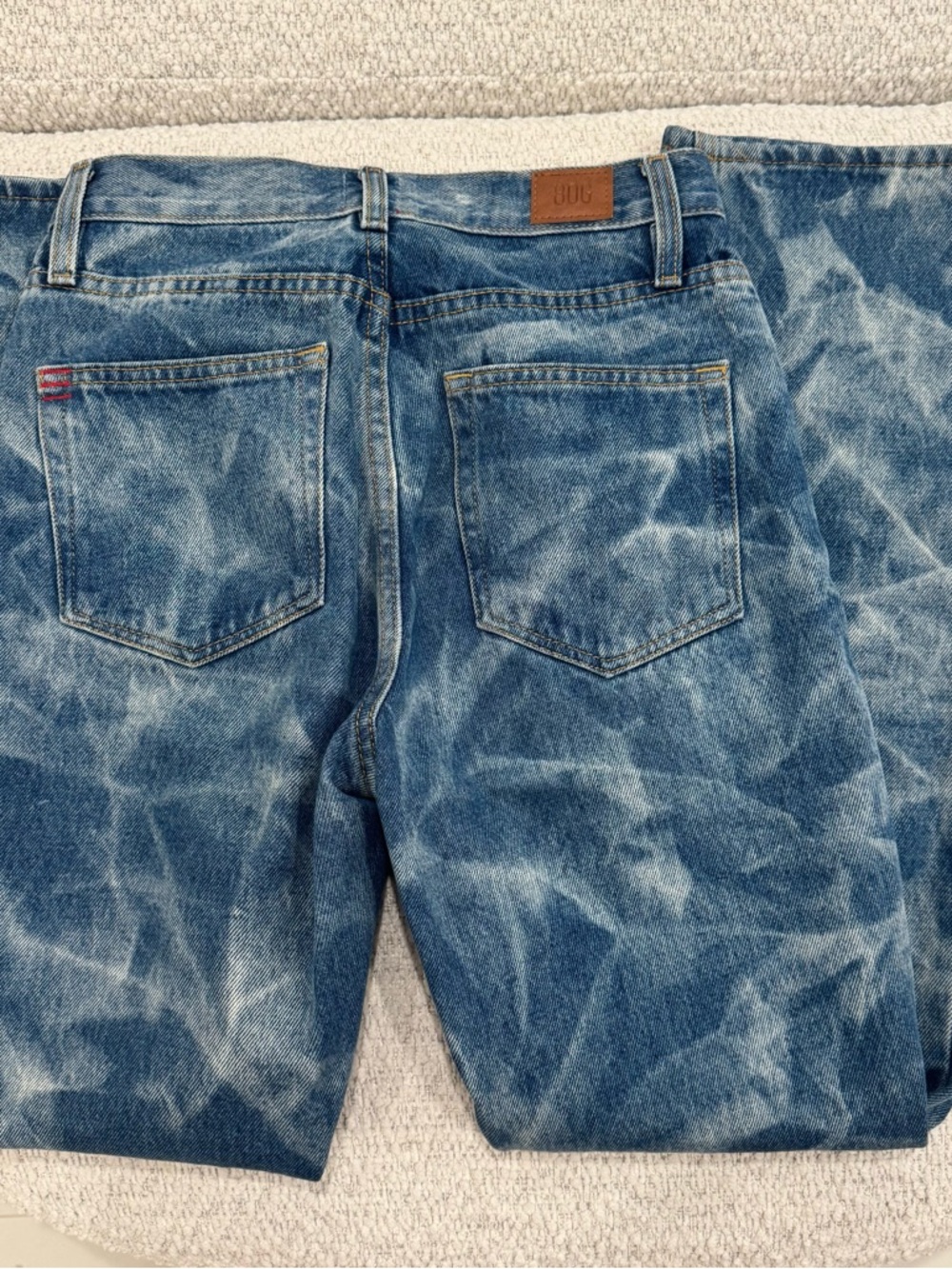 BDG Urban Outfitters High Rise Acid Wash Cowboy Jeans - Picture 6 of 6